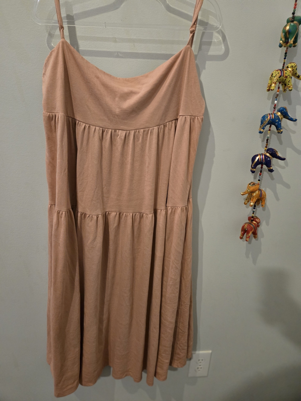 J. Crew Peachy Blush Knotted Back Sundress